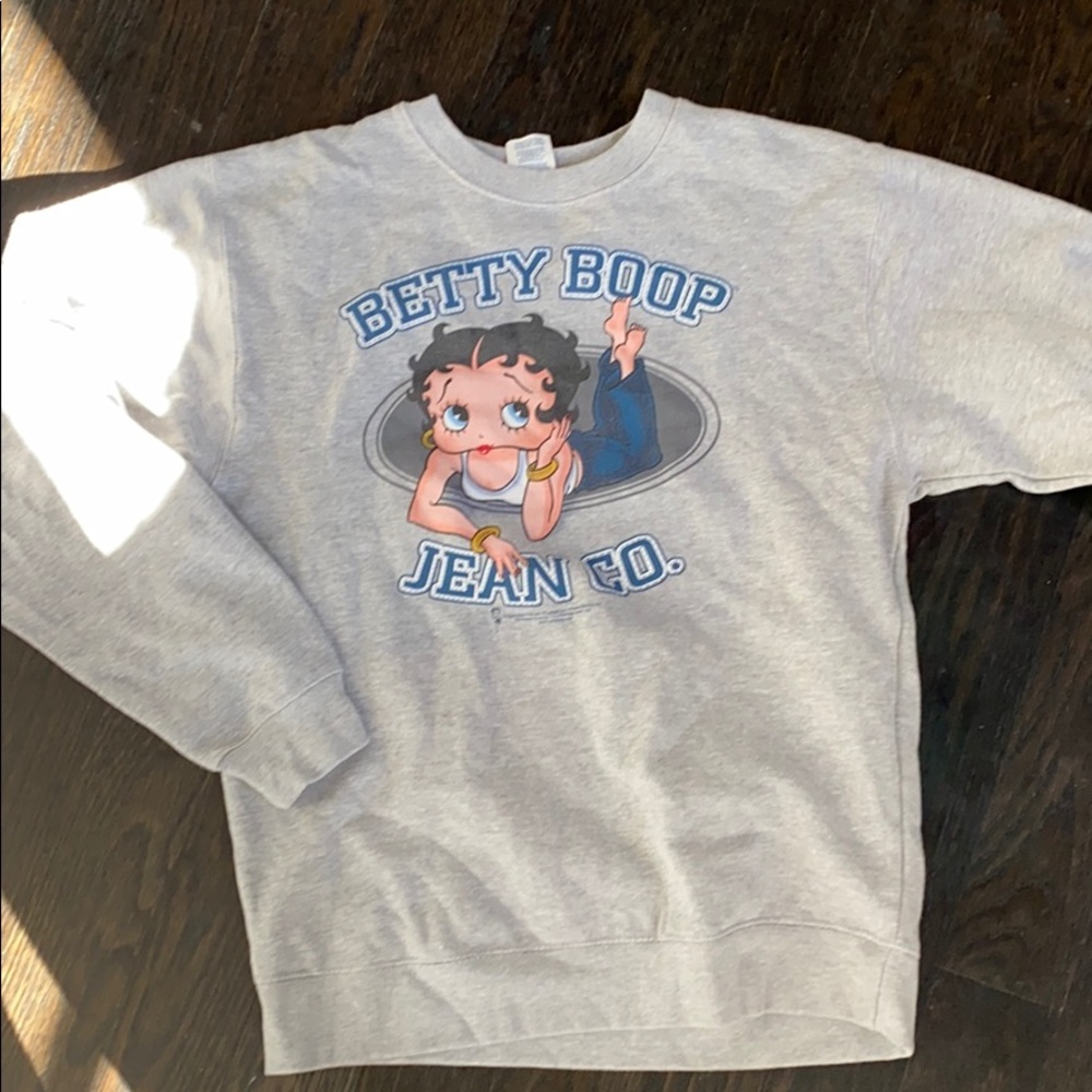 Betty boop sweatshirt